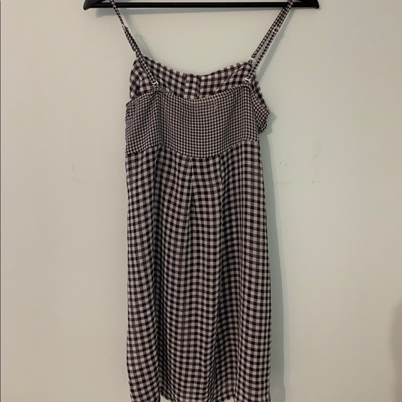 Cute checkered dress with bow - Picture 3 of 3